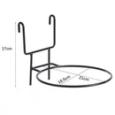 Window Sill Iron Hanging Flower Pot Rack Guardrail Balcony Planter Pot Stand