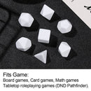Board Playing Game Blank Dice Gaming Drinking Dice Dices Set Game Accessory
