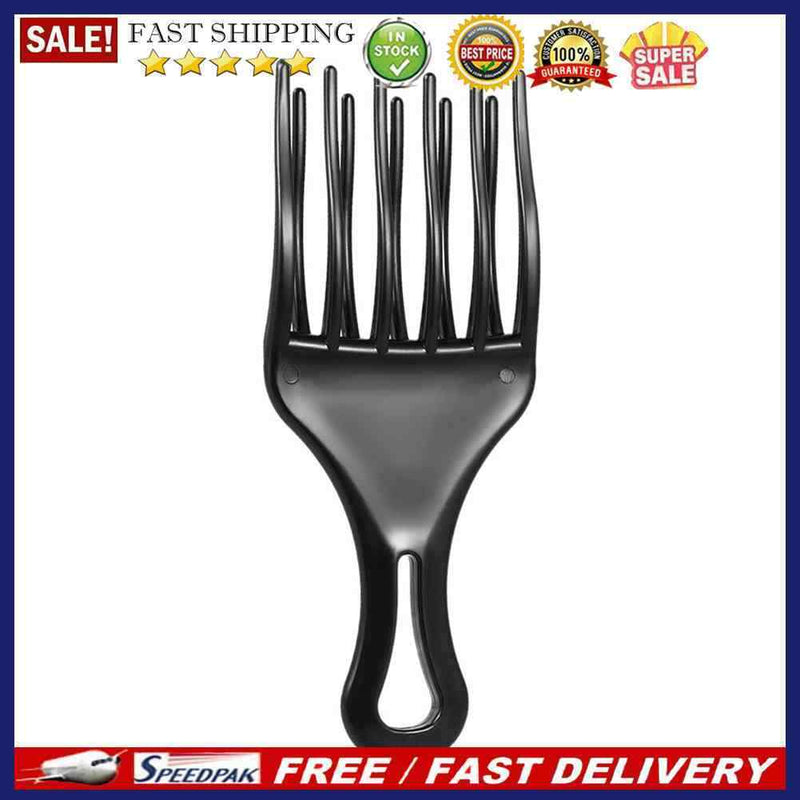 Hairdressing Fork Comb Salon Strong Grip Wide Teeth Hairstyle Comb Hair Car