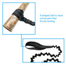 Elastic Canoe Paddle Leash Adjustable Tie Rope with Hook Rowing Boat Accessories