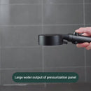 5 Modes High Pressure Handheld Shower Heads Water Saving Sprayer (Black) Newly