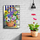 5D Diamond Painting DIY Flowers Full Round Drill Mosaic Rhinestone Art Crafts
