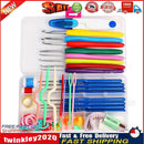 16 sizes Crochet hooks Needles Stitches knitting Craft Case crochet set  Newly