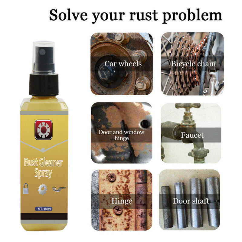 30/50/100ml Car Rust Remover Derusting Spray Car Maintenance Cleaning Agent Tool