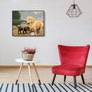 DIY Oil Painting By Numbers Animal Dog Hand Painted Canvas Color Drawing Pi