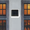 2X4LED Fence Lamp Solar Powered Plastic Stair Wall Light Outdoor Garden