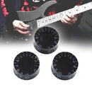 4pcs Acrylic Electric Guitar Adjust Volume Rotary Selector Potentiometer Cap for
