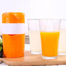 300ml Manual Lemon Juicer Orange Citrus Squeezer Fruit Coffee Cup (Orange) Newly