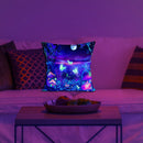 Fluorescent Pillowcase Mushroom Forest Printed Glowing Polyester Pillowcase