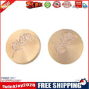 Plants Flower Wax Sealing Stamp Head Round Copper Stamps w/o Handle (ZR033)