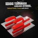 Cement Flaten Trowel With Notch Plastering Finishing FAST J7F1 M7O6 SHIP N5I8