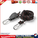 Tent Pulley Rope Buckle Fastener Windproof Adjustable Camping Buckles (L) Newly