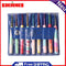 9pcs Soft Handles Sweater Needles Colorful Ergonomic Crochet Hooks Knitting Tool