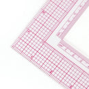 5pcs L Shape DIY Sewing Patchwork Quilting Ruler Plastic Cutting Craft