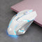 G304 1600dpi Wireless Rechargeable Mouse 2.4G 600Mah Game USB Mouse (White)