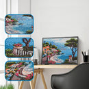 5D DIY Full Drill Square Diamond Painting Love Sea Cross Stitch Embroidery
