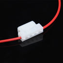 10pcs 5A Medium Fuse Holder with Cable for Car Boat Truck ATC/ATO Blade