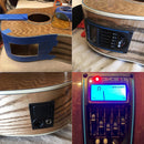 5 Band Acoustic Guitar EQ Preamp Set Tuner Piezo Pickup Equalizer System Newly