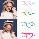 Protection Ultra Light Goggle Plain Glasses Silicone Glasse Anti-blue Light