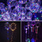 LED Luminous Transparent Bobo Balloon Bouquet Rose Ball Valentine's Day Decor U.