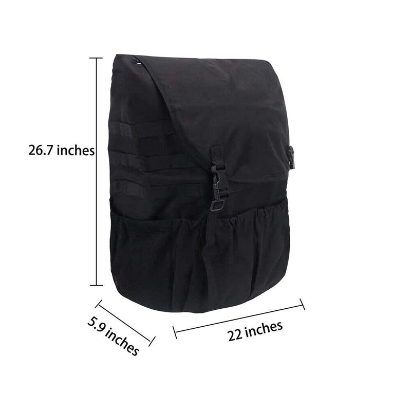 Heavy Duty Spare Tire Trash Bag Large Capacity SUV Rubblish Storage Bag For Jeep