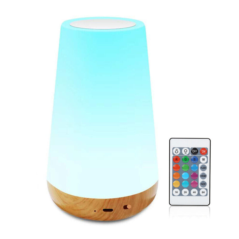 Dimmbare LED Colorful Table Lamp USB Rechargeable RGB Atmospheric Lighting