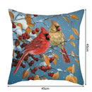 Non-fading Birds Printed Pillowcases Square Cleanable Sofa Car Cushion Covers