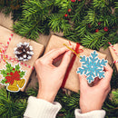 DIY Diamond Special Shape One-sided Hanging Christmas Ornament Prop (GS07) Newly