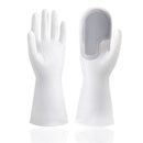 Rubber Cleaning Tool Household Gloves Silicone Brushes Dishwashing Gloves