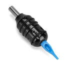Aluminum Alloy Tattoo Grip 24mm Handle Non-Slip Self-locked Tube (Black) Newly