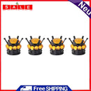 4pcs Universal Tyre Rim Stem Air Cover Car Rhinestone Crown Wheel Tire Valve Cap
