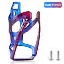 WEST BIKING Water Bottle Holder MTB Road Bike Kettle Cage (Blue Purple)