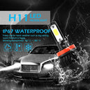 1 Pair H11 Car LED Headlight Kit 6500K 8000LM Hi-Low Beam Headlamp Bulbs