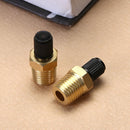 5x2pcs 1/4in Brass Tire Tyre Air Compressor Tank Fill Valves