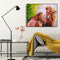 Hand Painted DIY Relax Horse Painting By Numbers Digital Oil Art Picture Decor