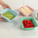 Adjustable Rack Egg Box Food Storage Fridge Organizer Egg Container Spacer Layer