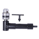 Aluminium Head Right Angle Drill Attachment 90 Degree Chuck Key Handle Adap