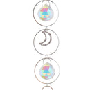 #A Crystal Wind Chimes Pendant Ornament Chandelier Home Garden Car Room Decor Gi