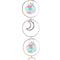 #A Crystal Wind Chimes Pendant Ornament Chandelier Home Garden Car Room Decor Gi