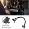 SATA Power Cable PC Cooling Fan Splitter Hub Converter (SATA to 4x4Pin)