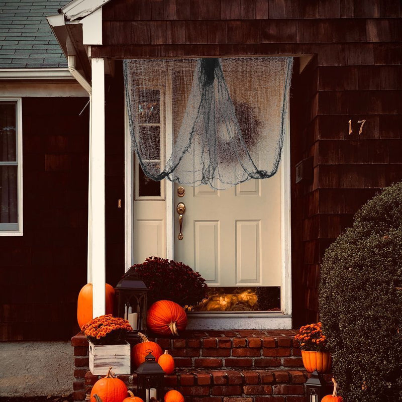 Dress Party Decor Home Decorate Creepy Cloth Halloween Decoration Gauze Net
