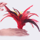 20cm Chinese Jianzi Hand Made Feather Shuttlecock Portable for Physical Exercise