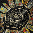 Mandala Tarot Card Tapestry Wall Hanging Rugs Bedroom Living Room Wall Blanket