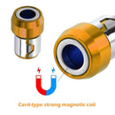 Hex Shank Magnetic Drywall Precision Screwdriver Holder Screw Tool (Orange)