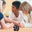 7pcs/Set Multi-Sided Digital Dices D4 D6 D8 D10 D12 D20 for TRPG (Purple)
