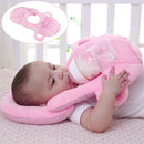 Baby Anti Spit Breastfeeding Pillow Multifunctional Feeding Pillow (Pink)
