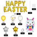 Party Supplies Colourful Baloon Rabbit Balloons Easter Decor Bunny Balloon