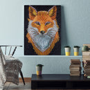 5D Special Shaped Crystal Fox Full Drill Diamond Painting