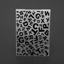 1pc Letter Plastic Embossing Folder Template for Scrapbooking DIY Photo
