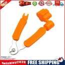 3 in 1 Electric/Wood Guitar String Winder Pin Puller String Cutter (Orange)